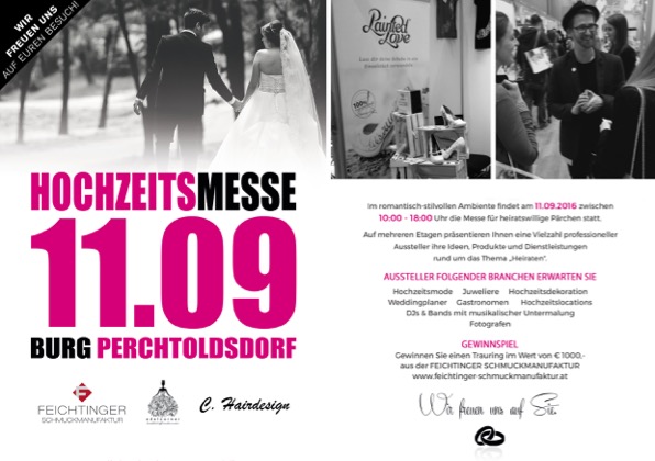 Flyer Messe Burg Perchtoldsdorf