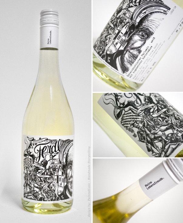 PaintedLove-Ferdl-Frizzante-Wein-Etikettdesign-Weindesign-Sorytelling-Weingut-Karner-Wein-Burgenland-Donnerskirchen-einzigartige-Geschenke