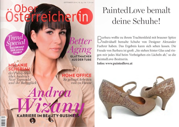 Oberoesterreicherin092014-braune-Spitze-Trachtenkleid-passende-Schuhe-Designer-Alexander-Fuehrer